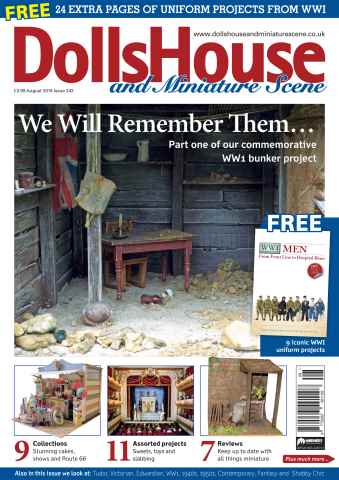 Dolls House and Miniature Scene issue DHMS August 2014 (Iss 242)