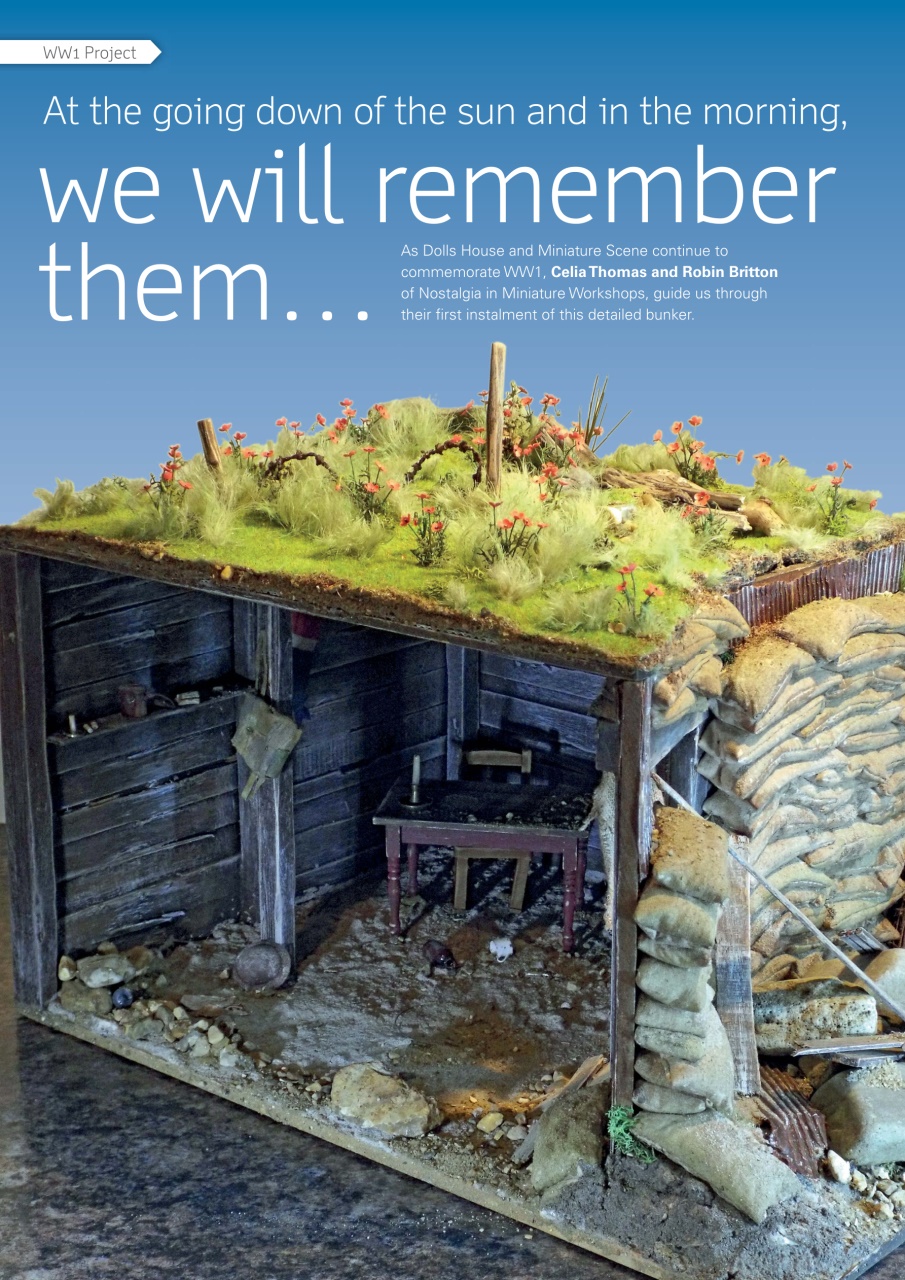 Dolls House and Miniature Scene Preview Pages