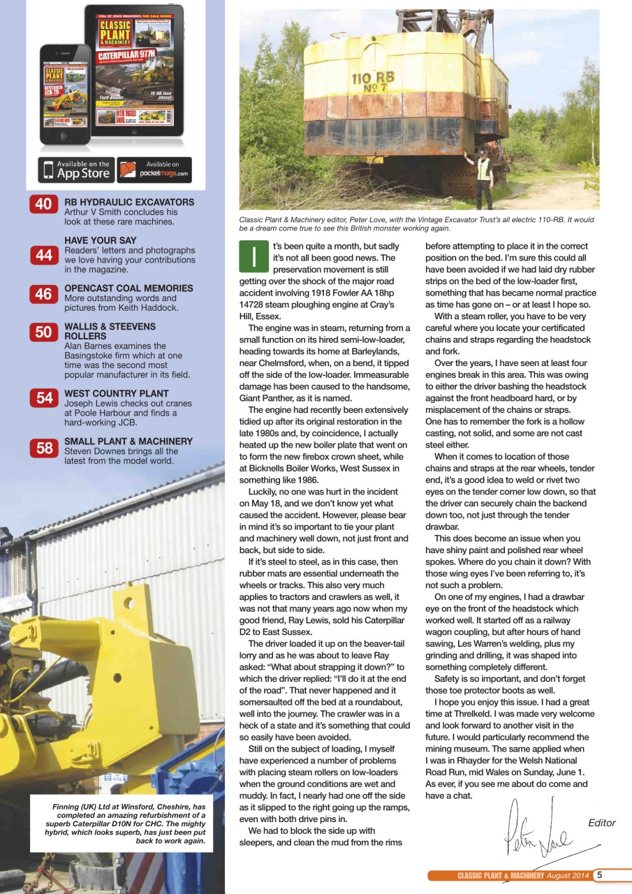 Classic Plant & Machinery Preview Pages