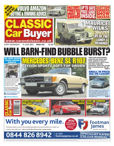 Classic Car Buyer issue 