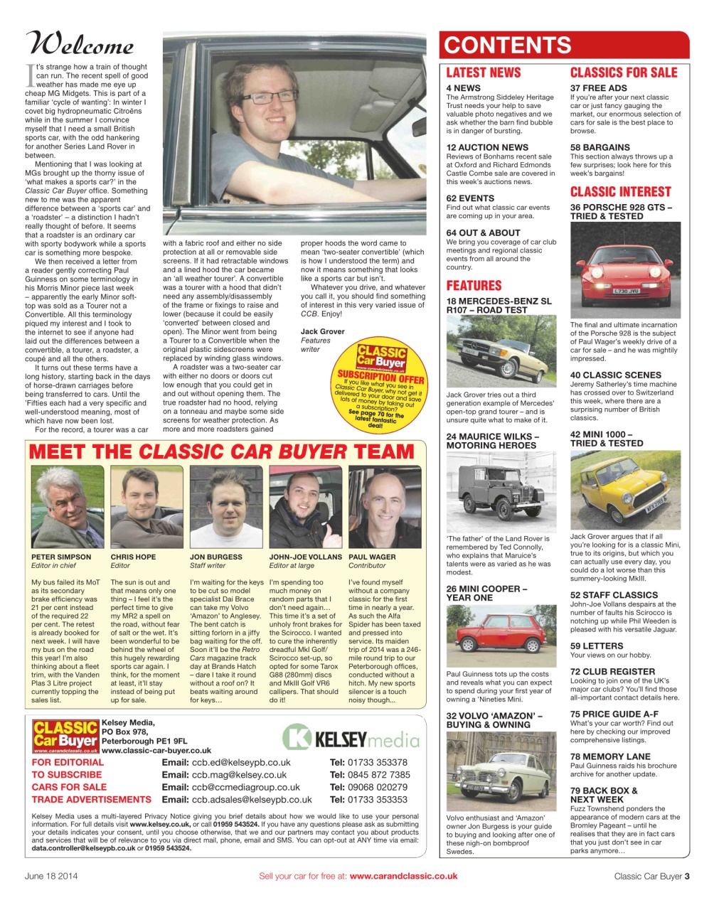 Classic Car Buyer Preview Pages