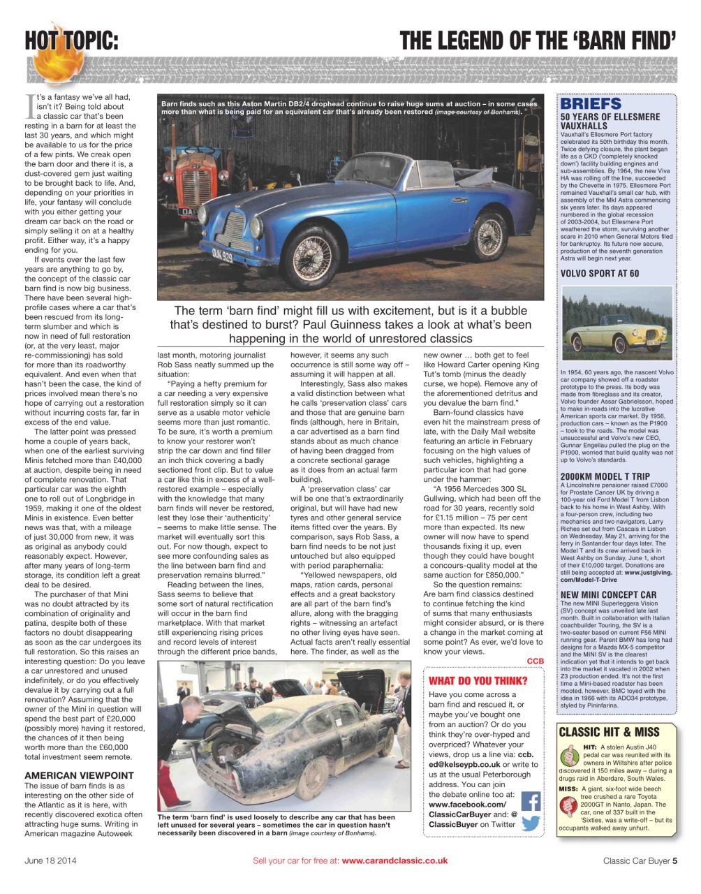 Classic Car Buyer Preview Pages