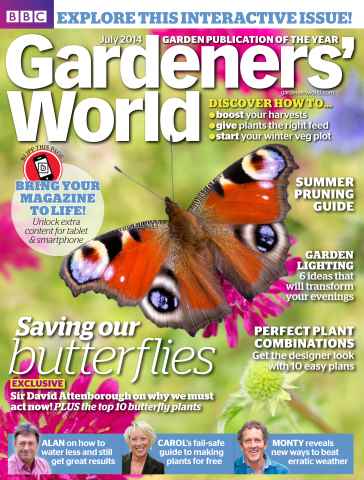 BBC Gardeners’ World Magazine issue July 2014