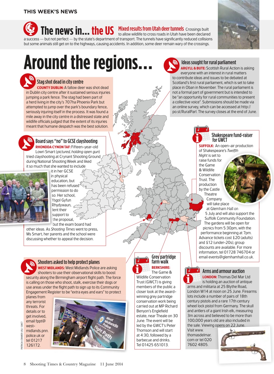 Shooting Times & Country Preview Pages