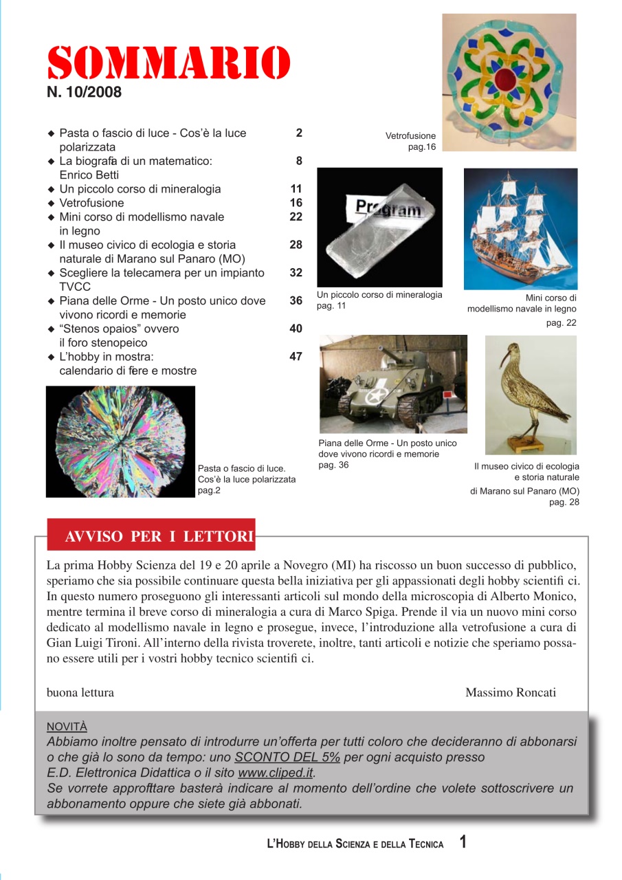 L'HOBBY DELLA SCIENZA E DELLA TECNICA Preview Pages