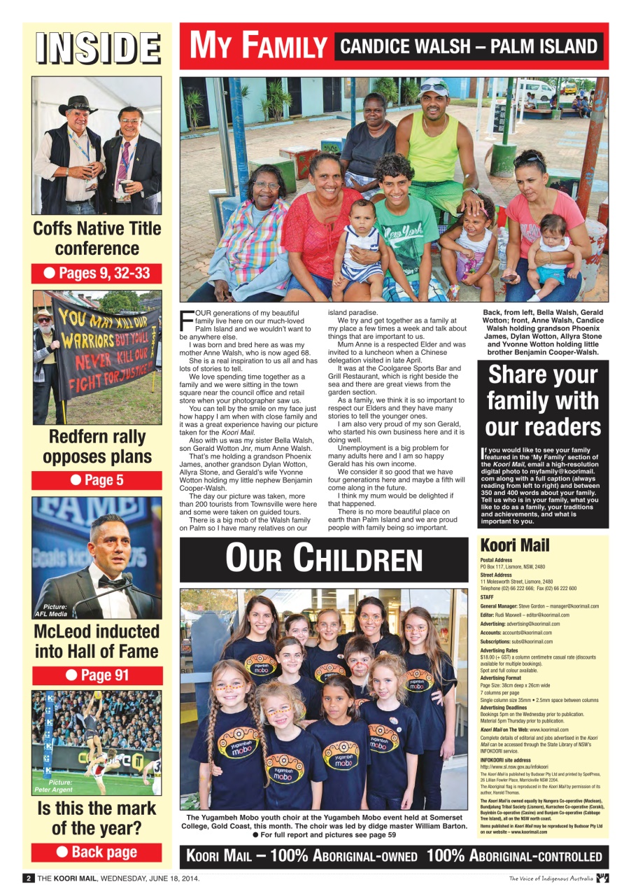 Koori Mail Preview Pages