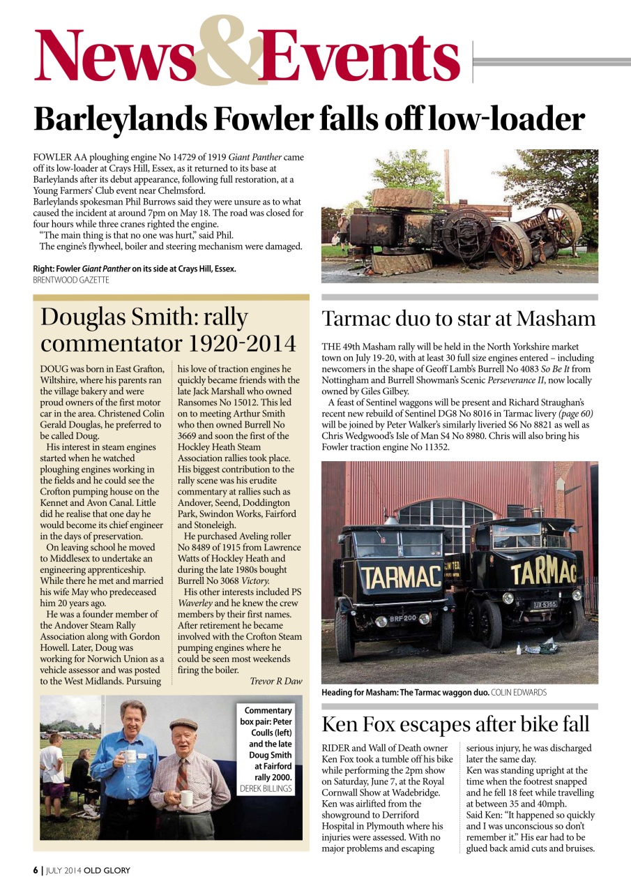 Old Glory Magazine Preview Pages