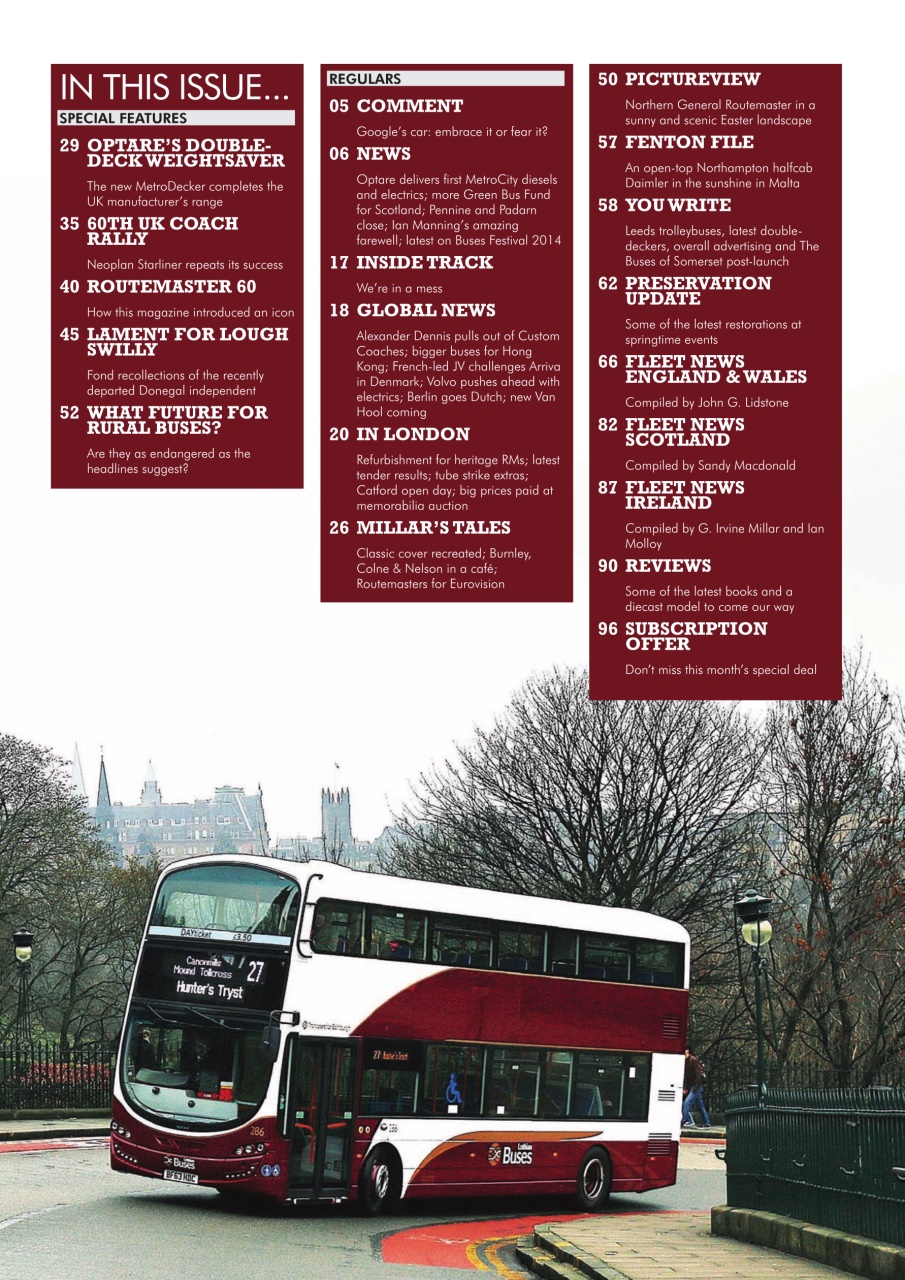 Buses Magazine Preview Pages