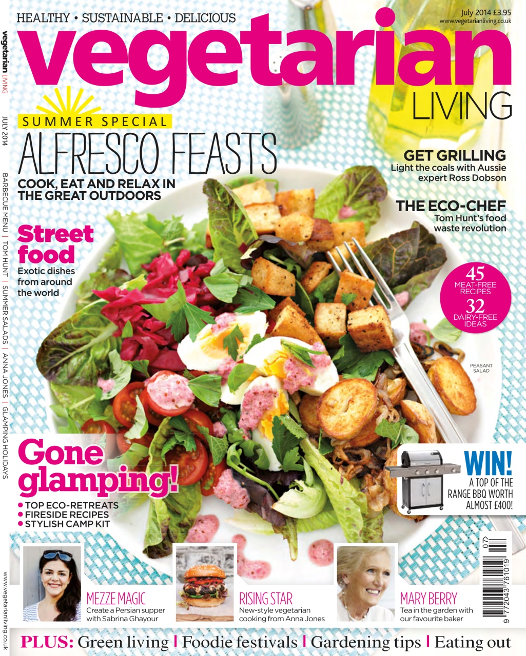 Vegetarian Living Preview Pages