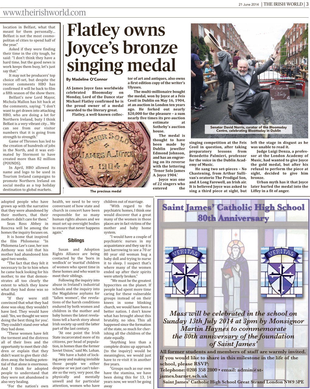 Irish World Preview Pages