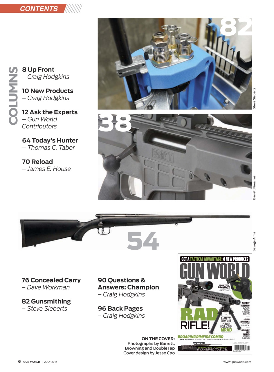 Gun World Preview Pages