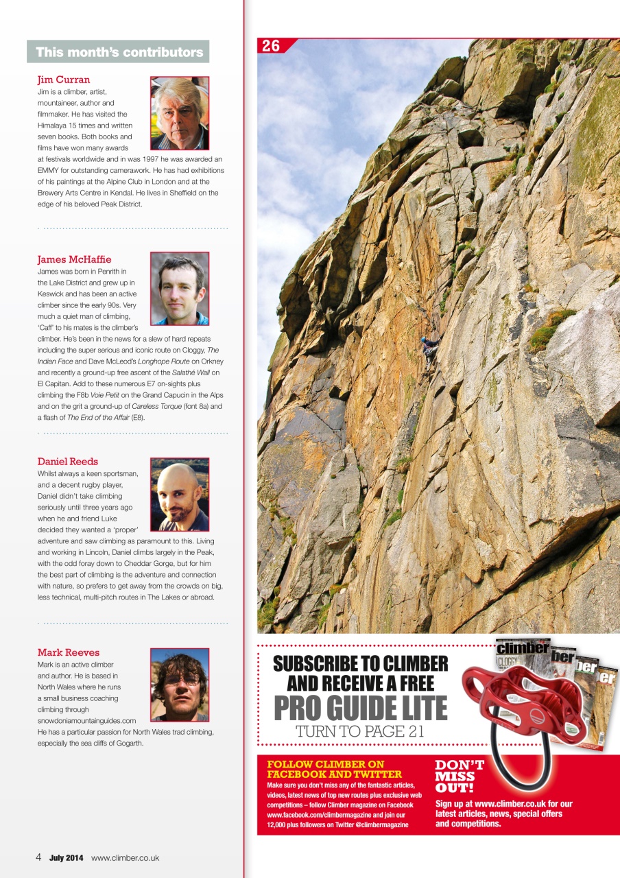Climber Preview Pages