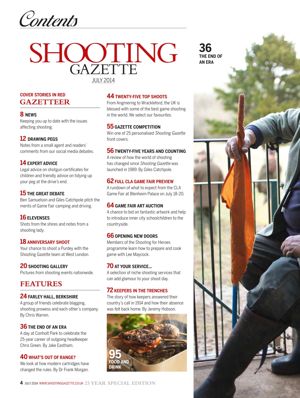 Shooting Gazette Preview Pages