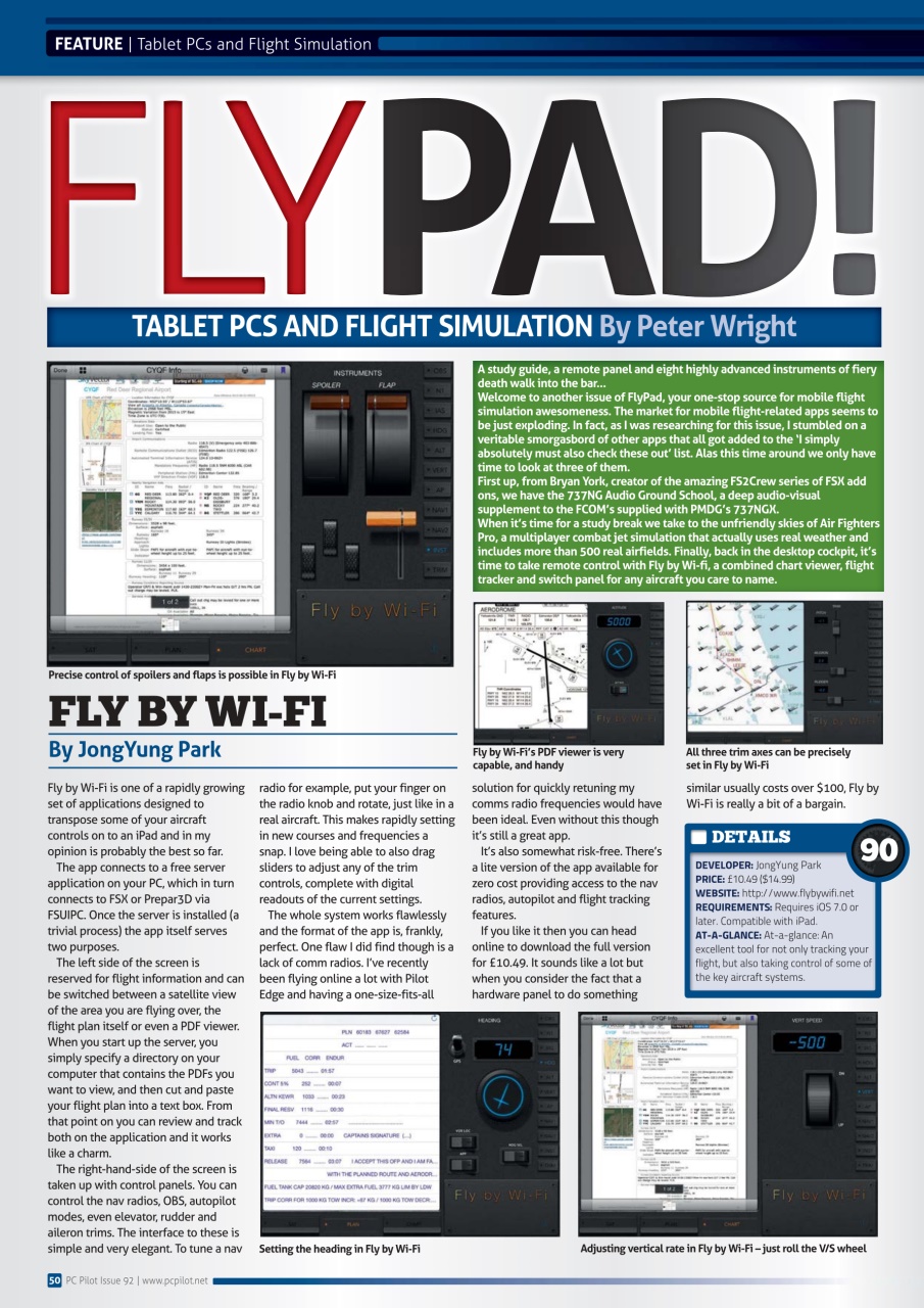 PC Pilot Preview Pages