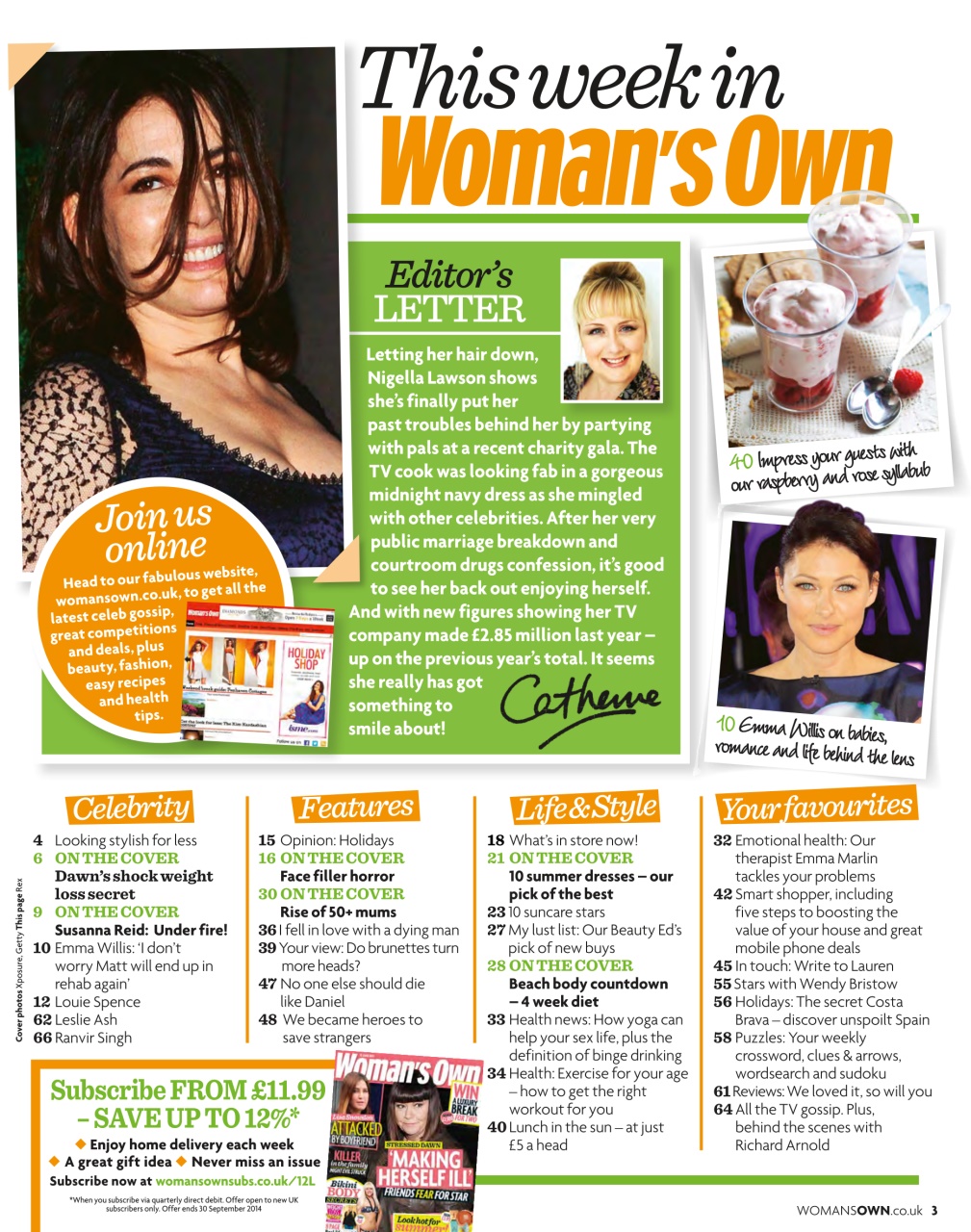 Woman's Own Preview Pages