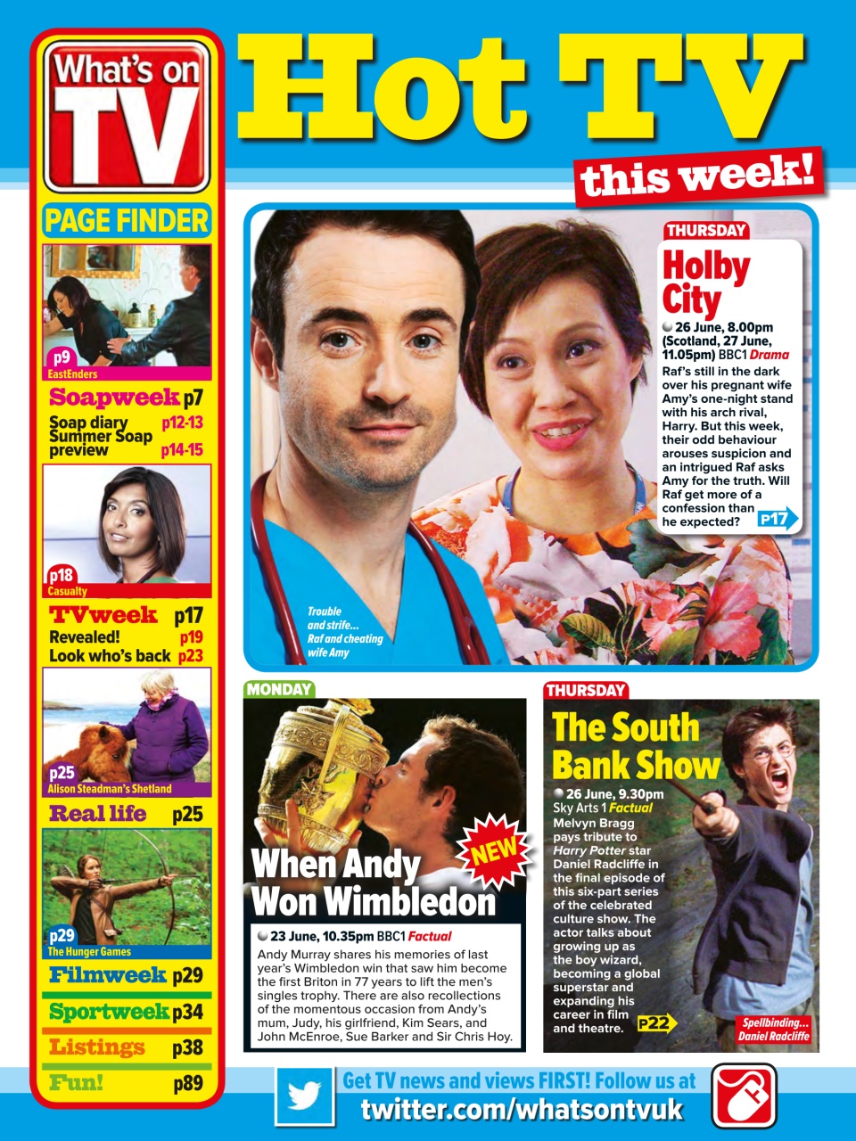 What's on TV Preview Pages