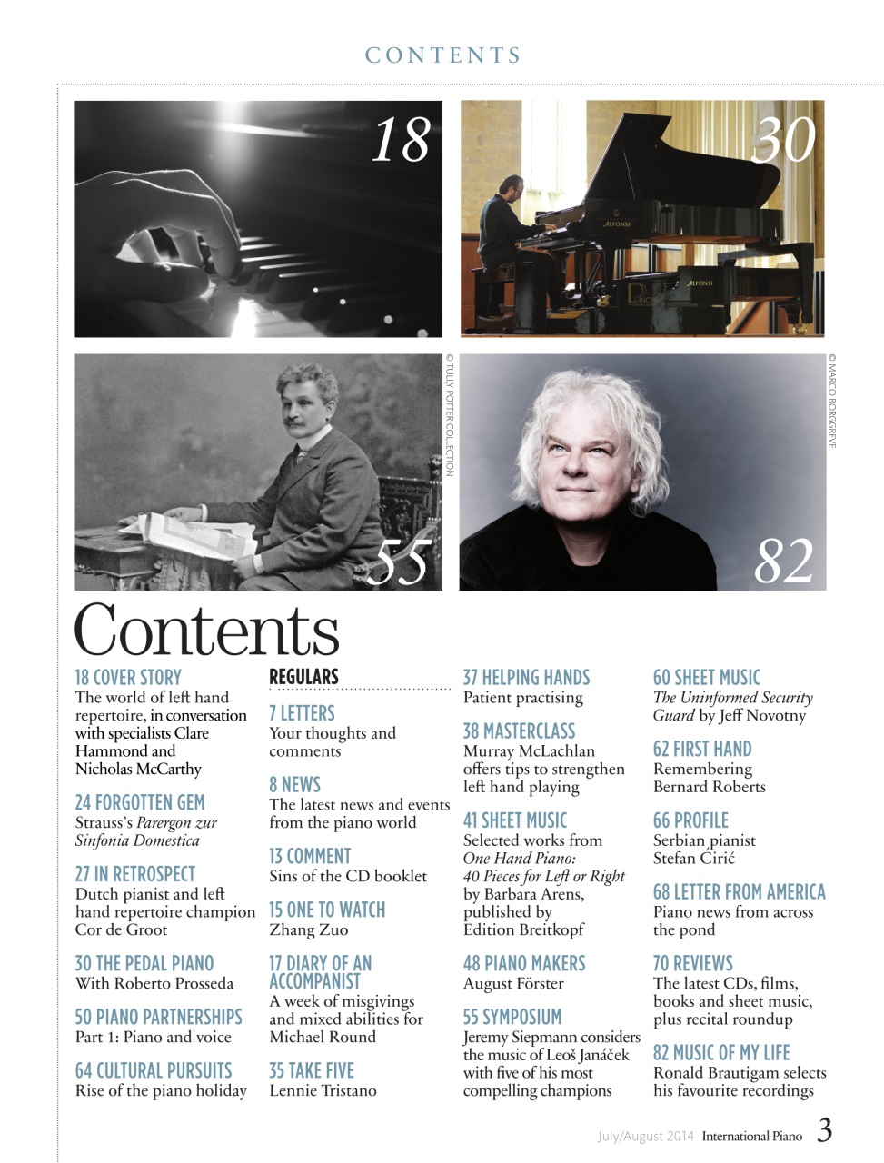 International Piano Preview Pages