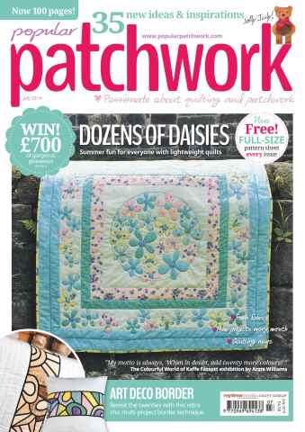 Popular Patchwork Magazine issue July 2014