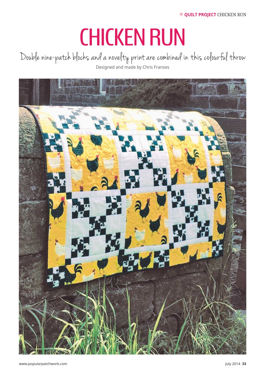 Popular Patchwork Magazine Preview Pages