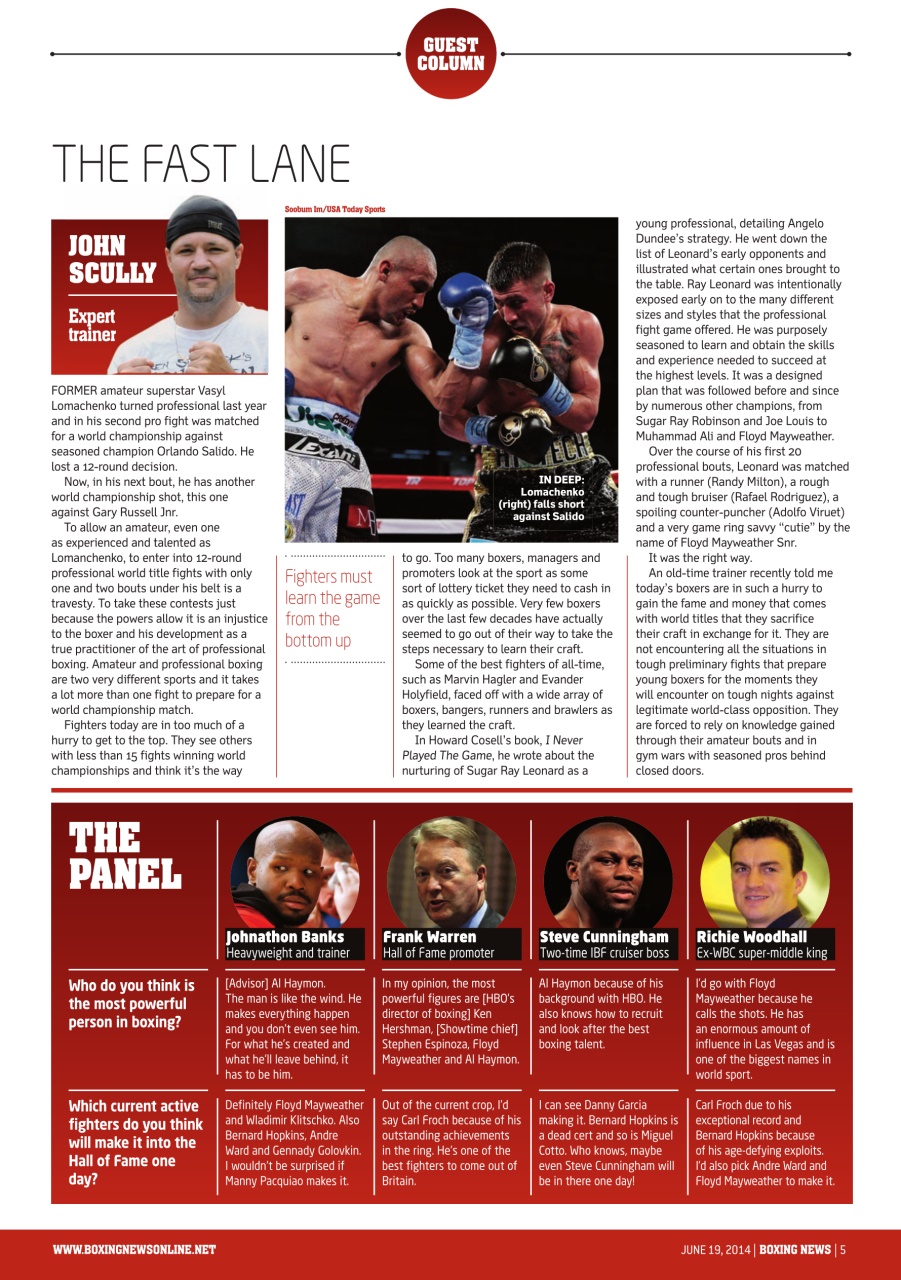 Boxing News Preview Pages