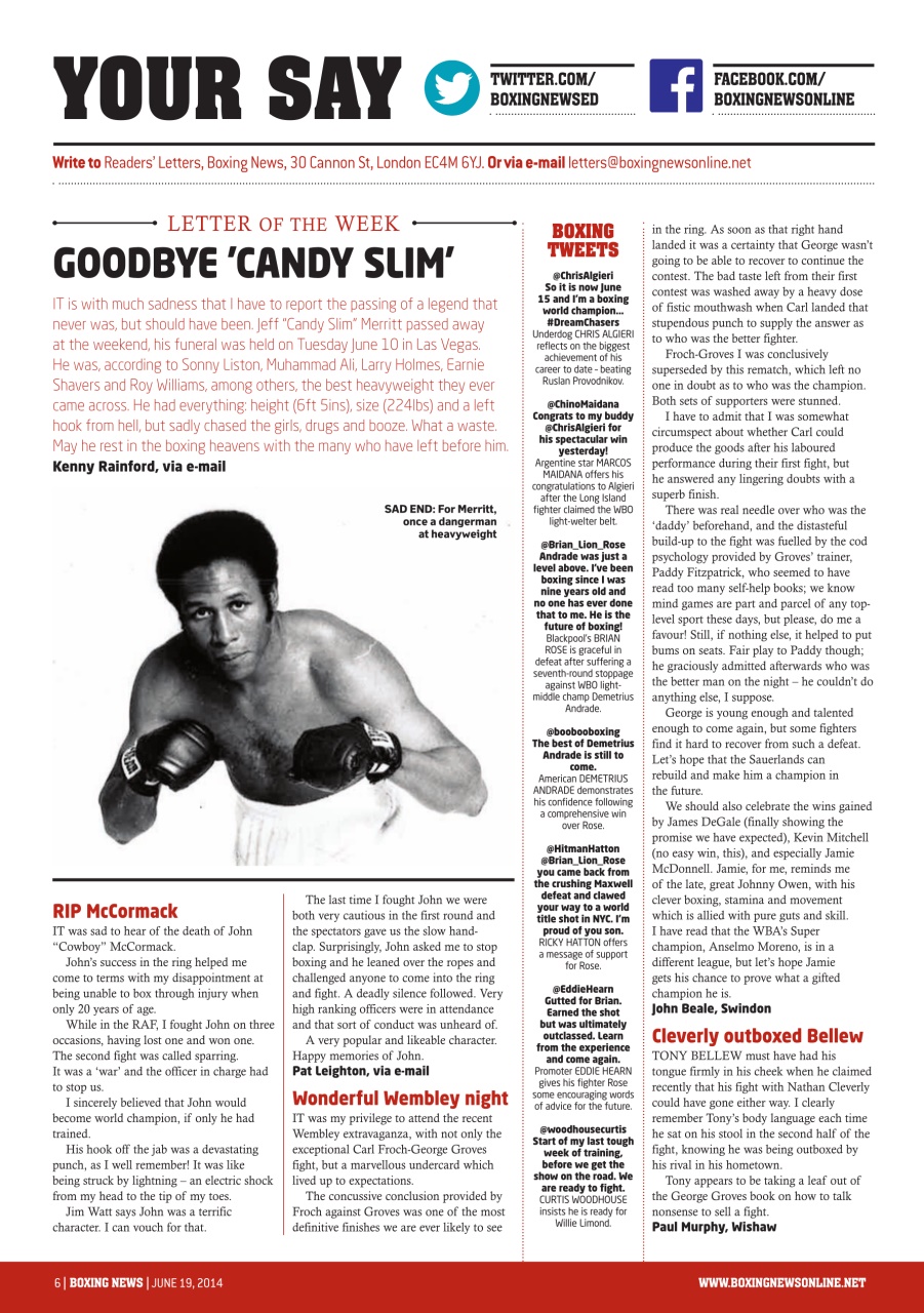 Boxing News Preview Pages