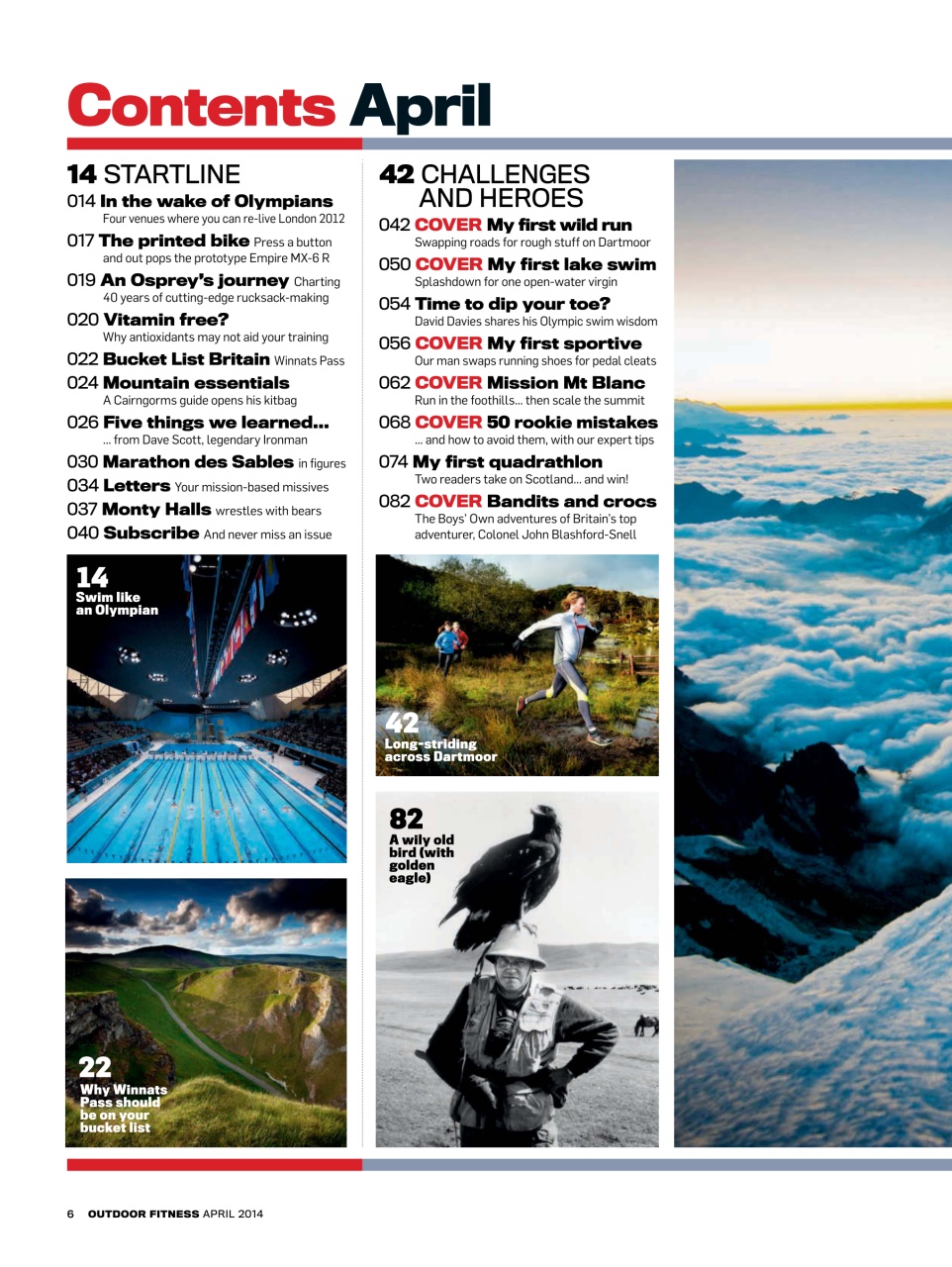 Outdoor Fitness & Adventure Preview Pages