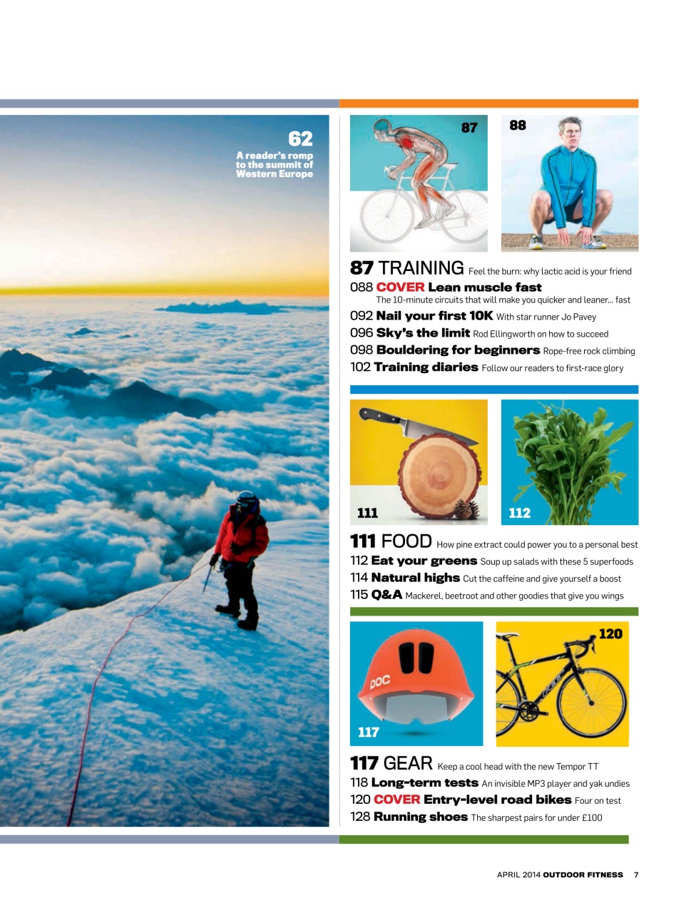 Outdoor Fitness & Adventure Preview Pages