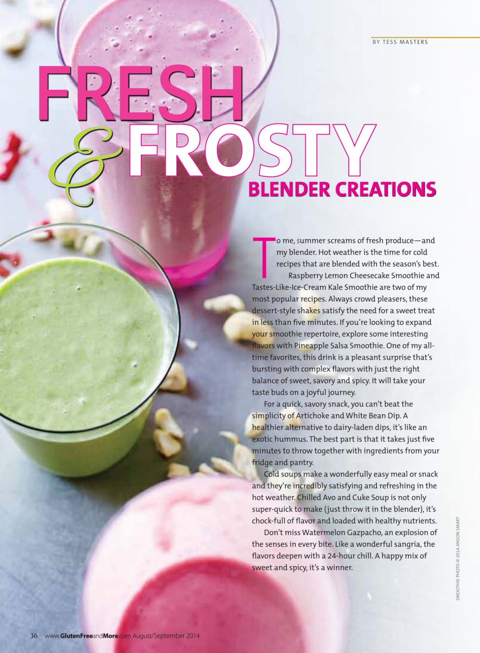 Gluten Free & More Preview Pages