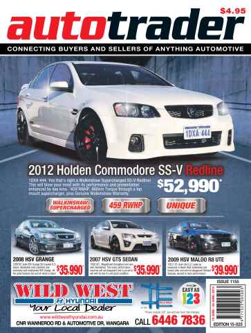 AutoTrader issue AutoTrader 1155