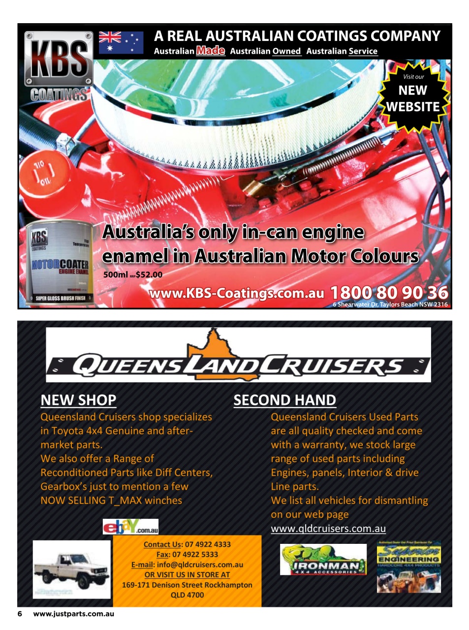 JUST PARTS Preview Pages