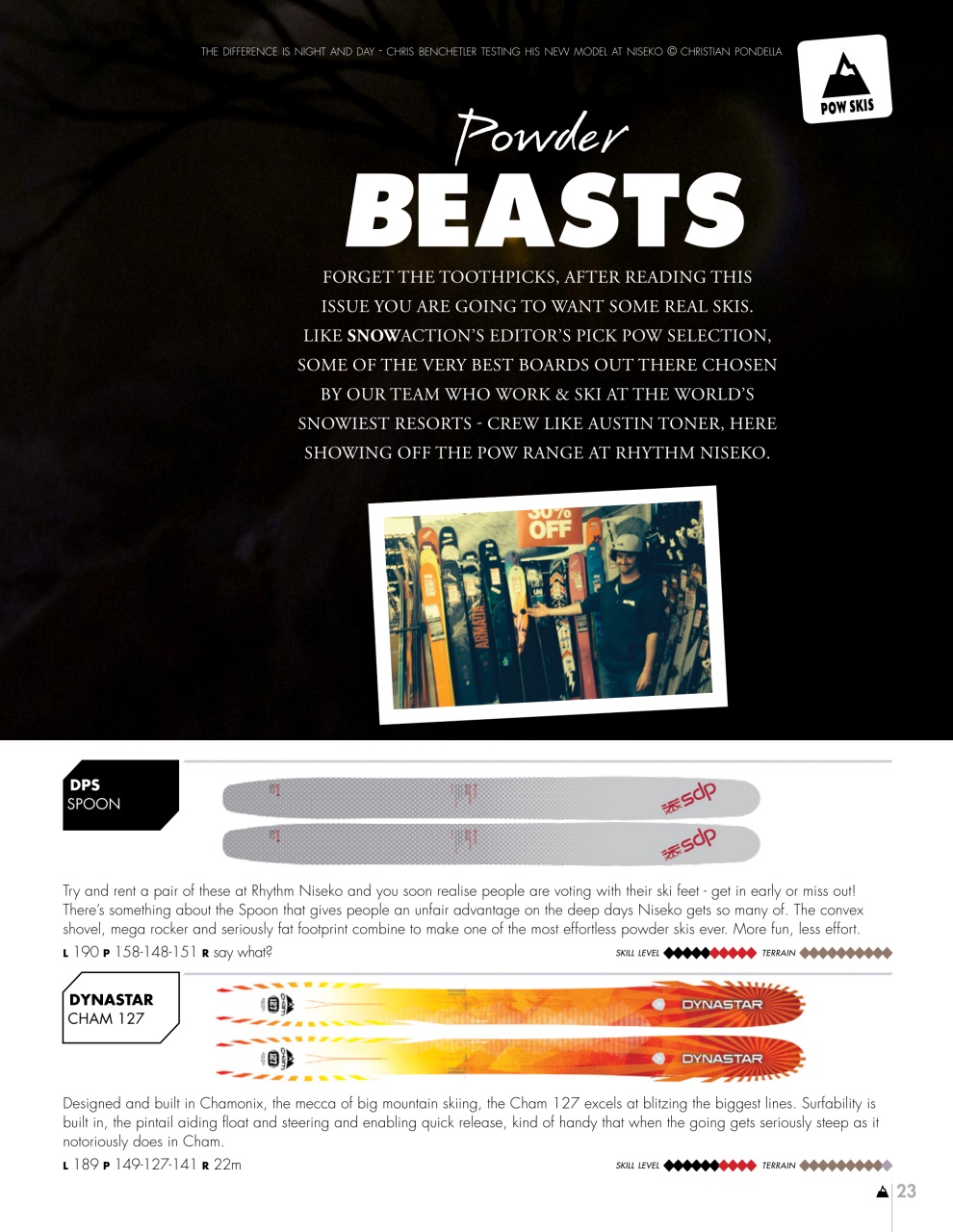 Snow Action Preview Pages