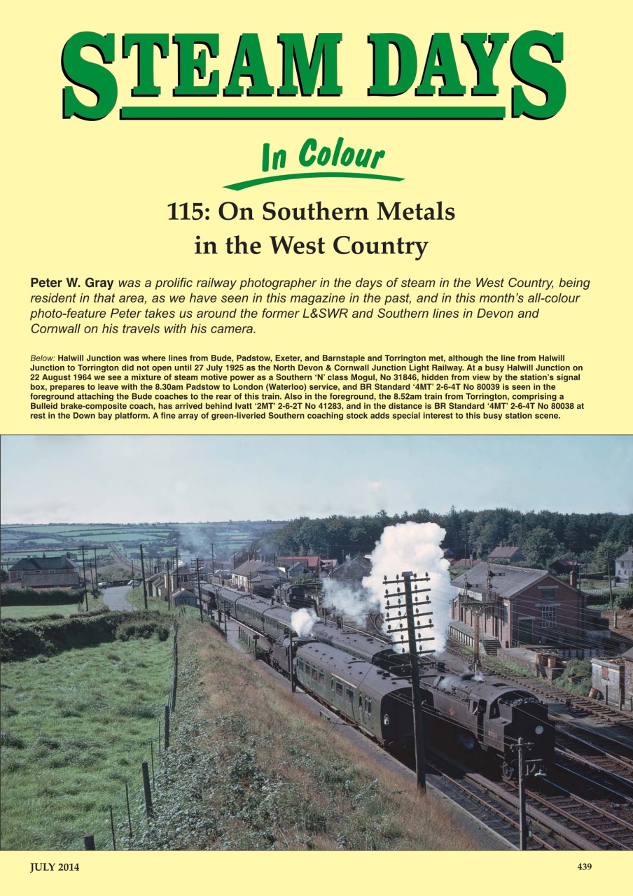 Steam Days Preview Pages