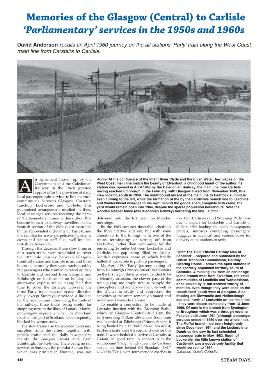 Steam Days Preview Pages