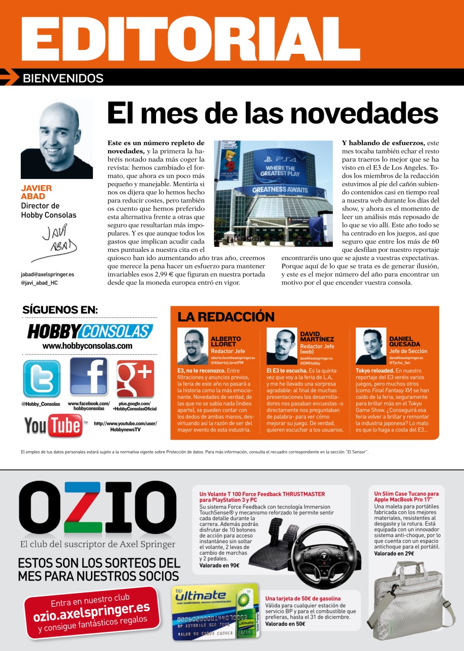 Hobby Consolas Preview Pages