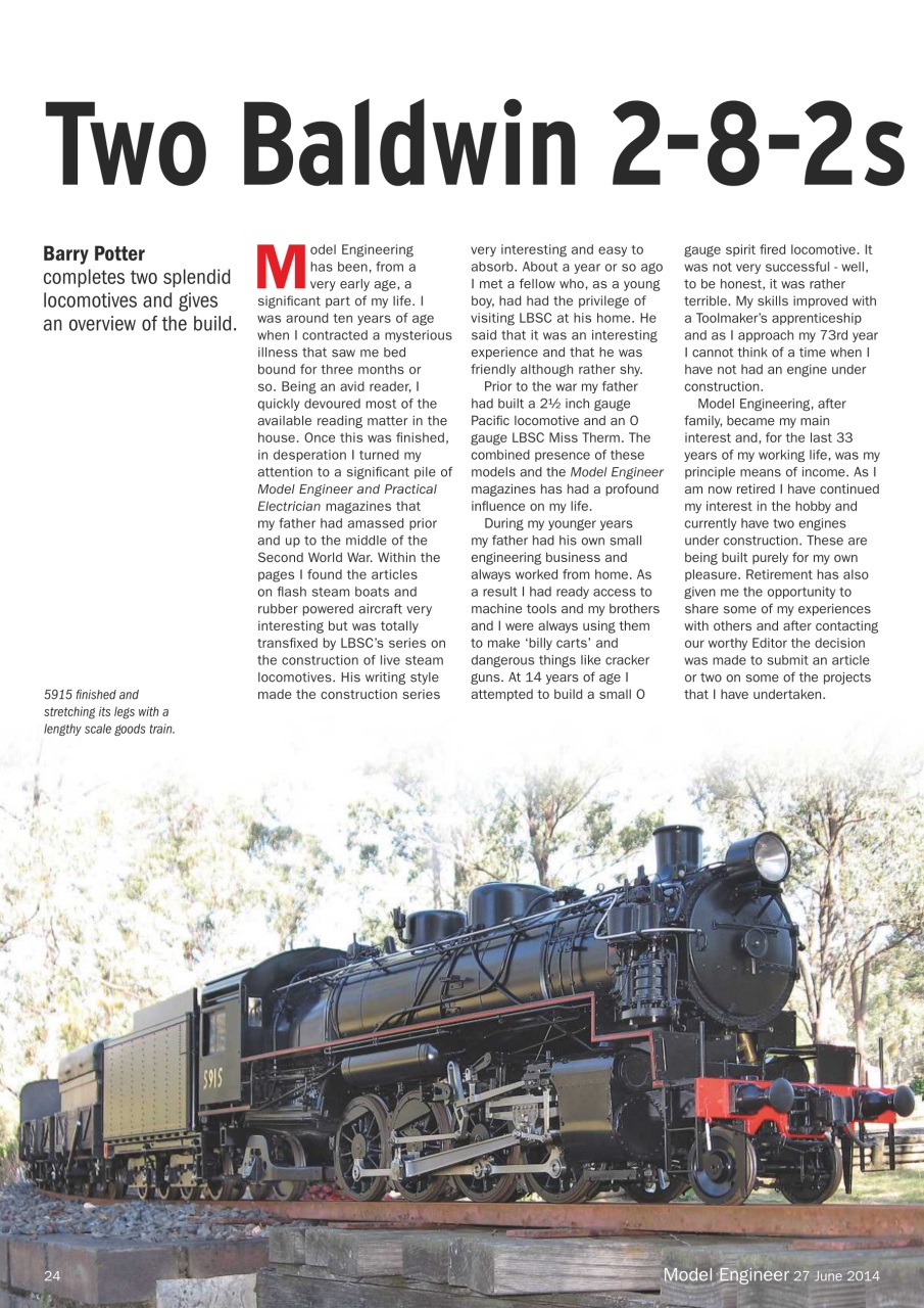 Model Engineer Preview Pages