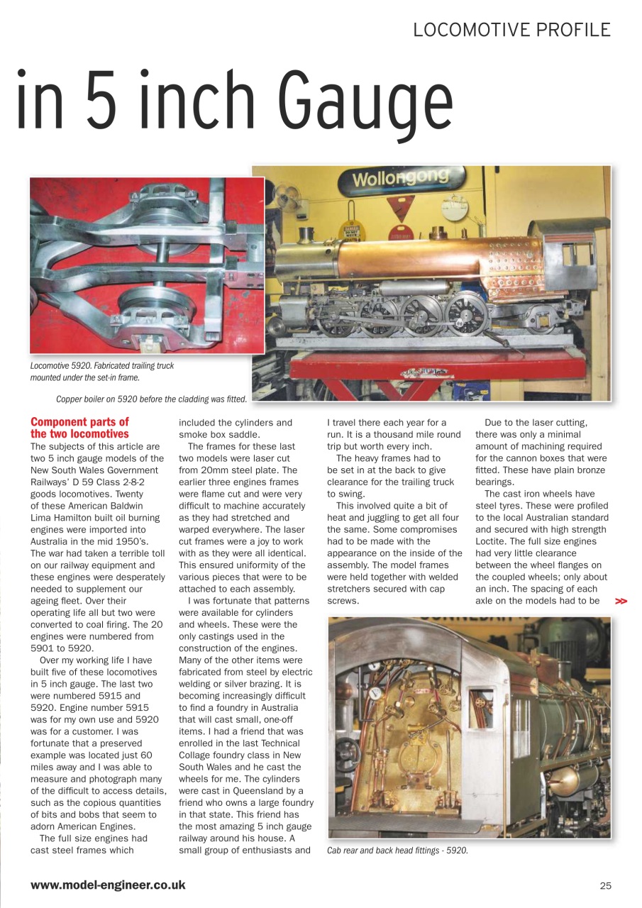 Model Engineer Preview Pages