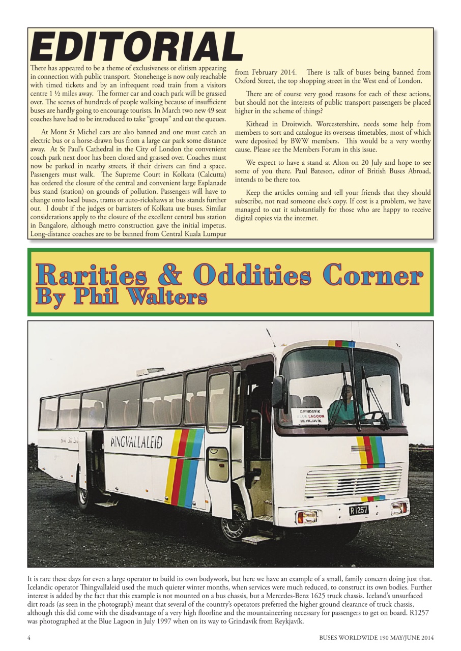 Buses Worldwide Preview Pages