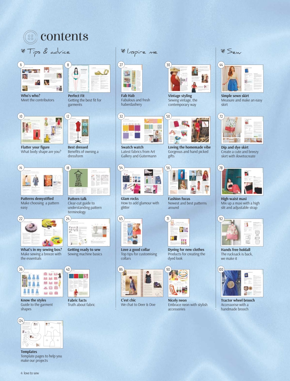 Popular Patchwork Magazine Preview Pages