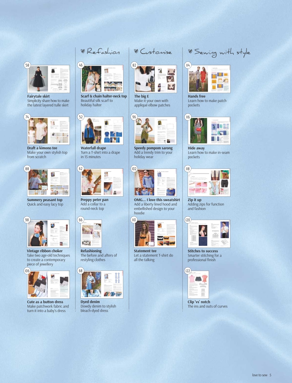 Popular Patchwork Magazine Preview Pages