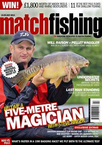 Match Fishing issue July - 2014