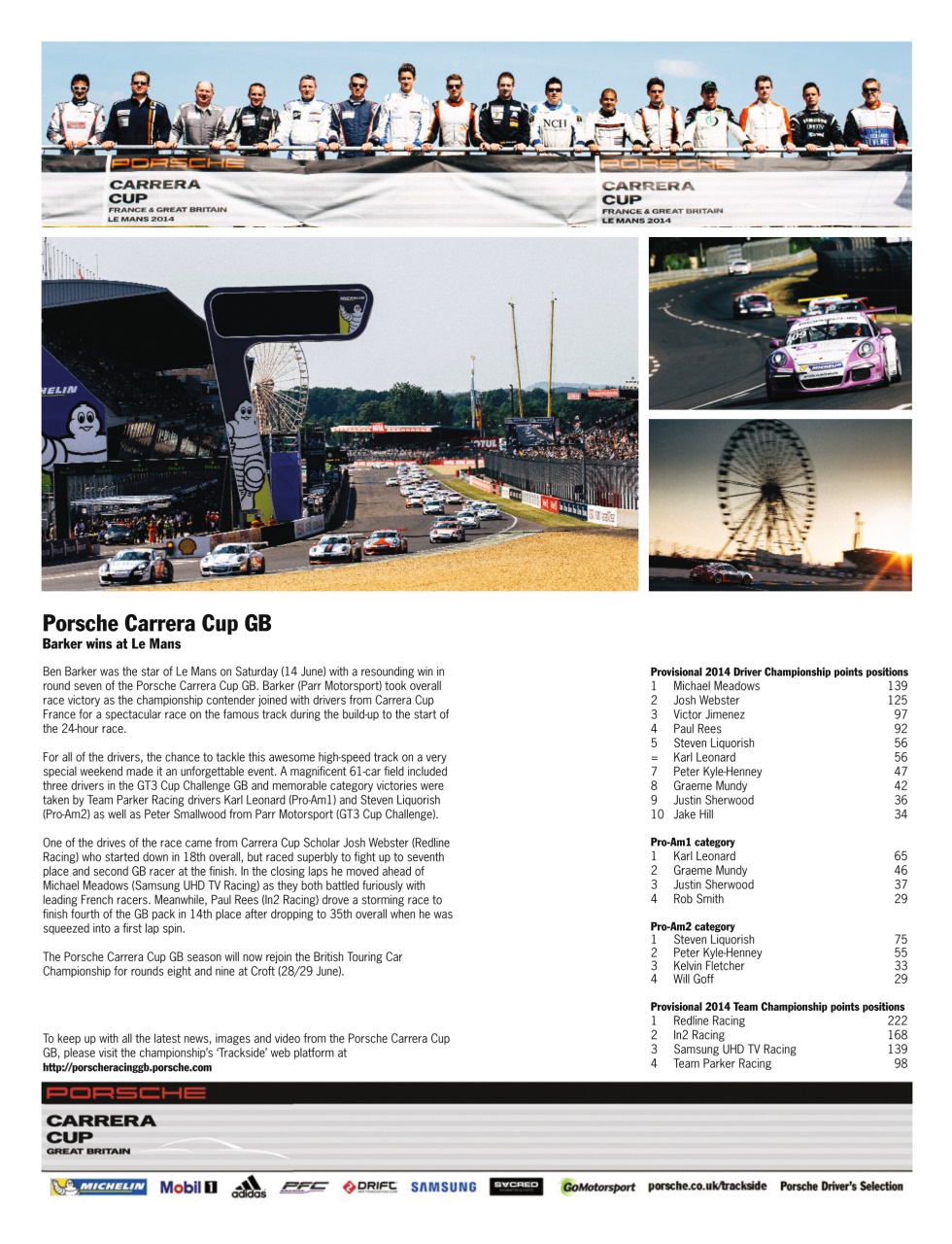 Autosport Preview Pages