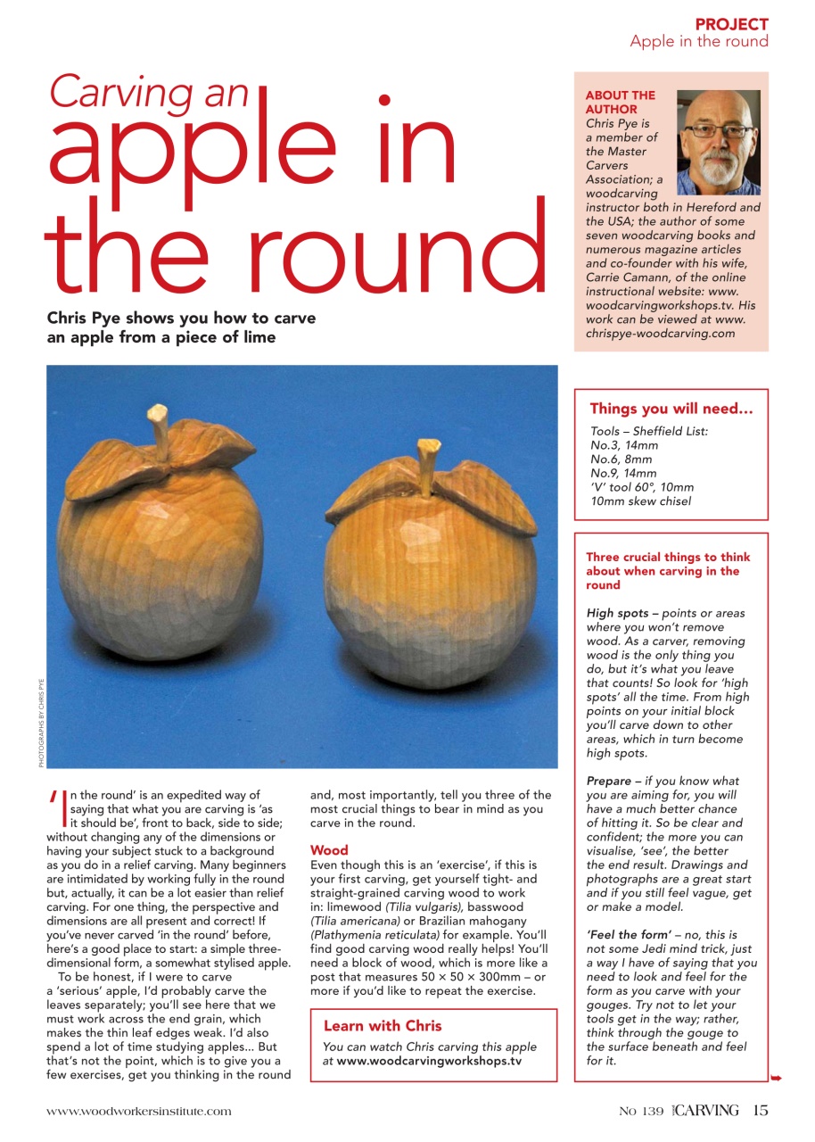 Woodcarving Preview Pages