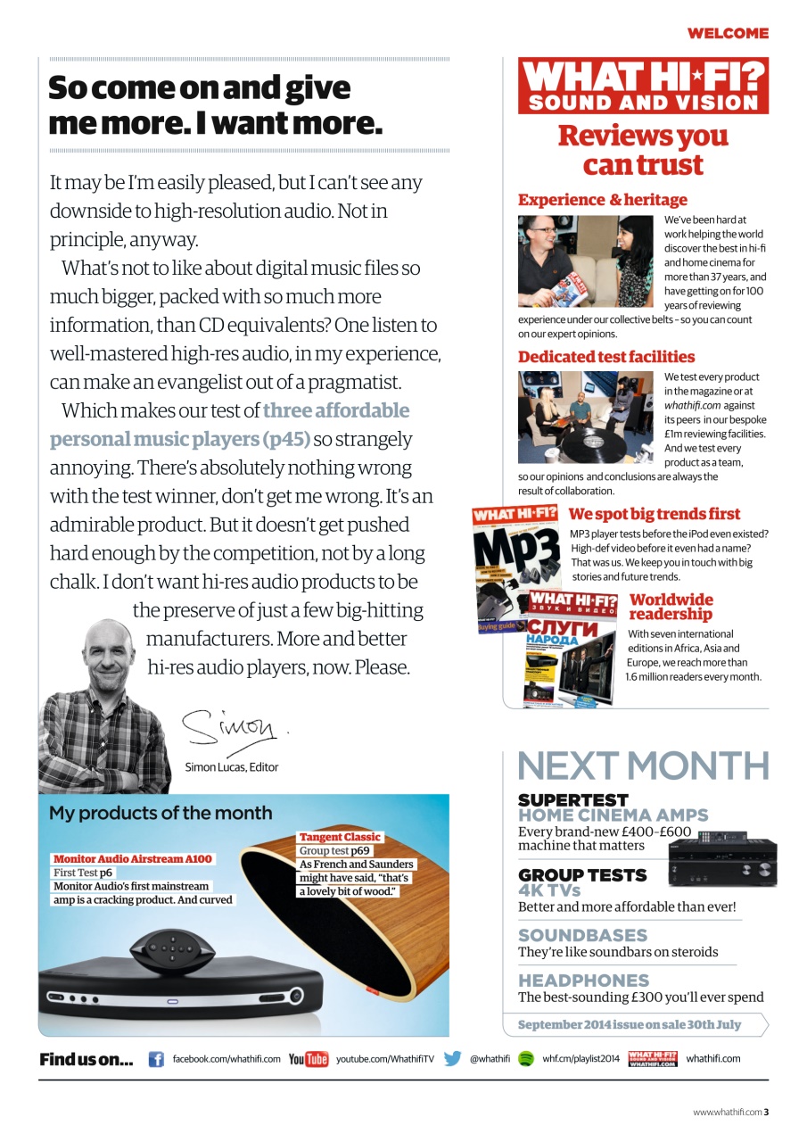 What HiFi Preview Pages