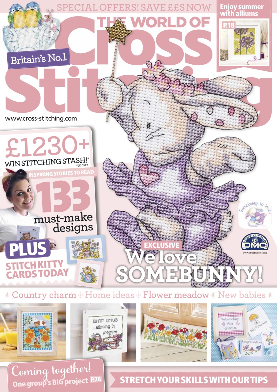 The World of Cross Stitching Preview Pages