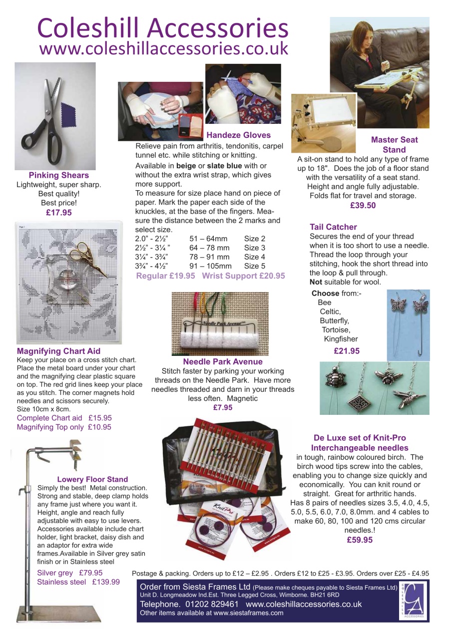 The World of Cross Stitching Preview Pages