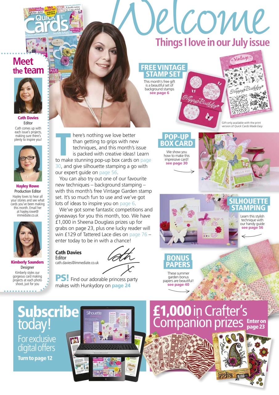 Quick Cards Made Easy Preview Pages