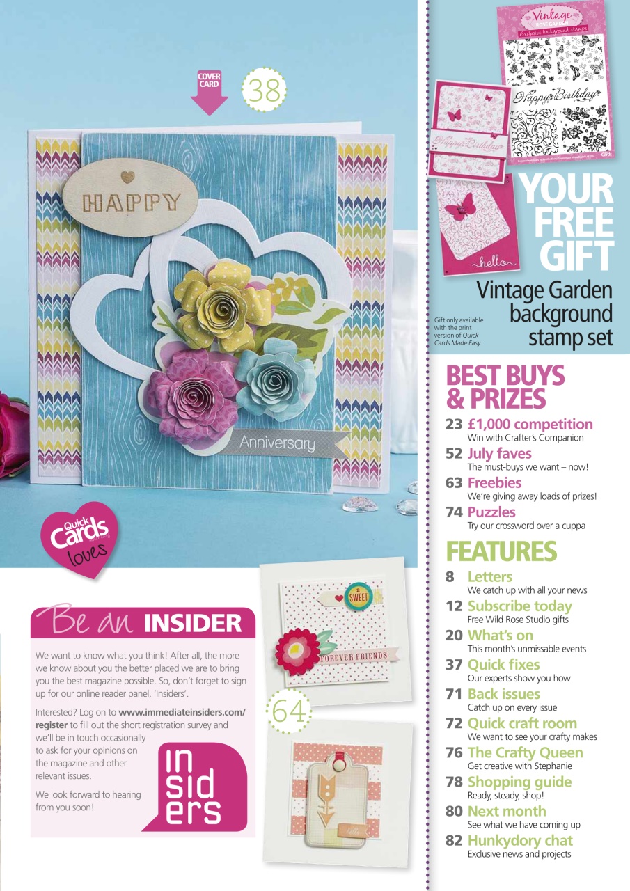 Quick Cards Made Easy Preview Pages