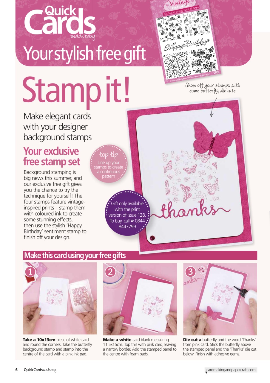 Quick Cards Made Easy Preview Pages