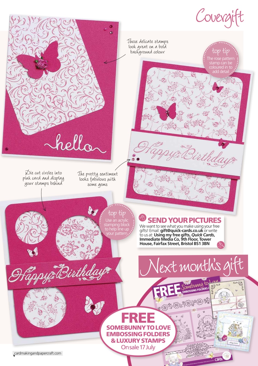 Quick Cards Made Easy Preview Pages