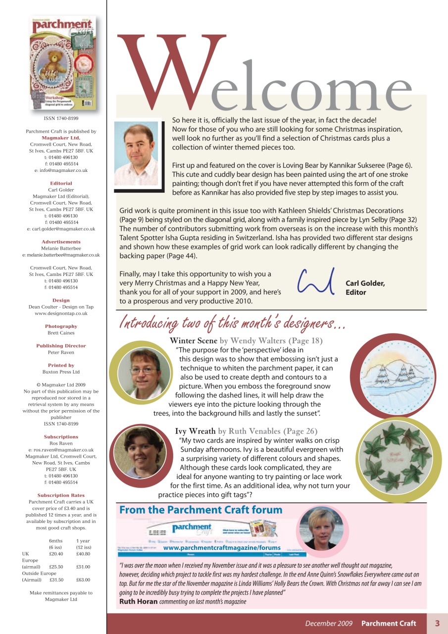 Parchment Craft Preview Pages